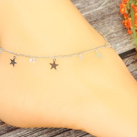 "Elegant Handmade Anklet – Delicate Jewelry for Women, MAR092129 - Picture 9 of 10